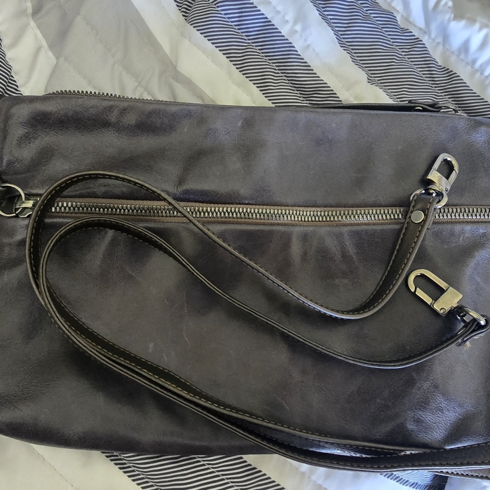 ROUGH & TUMBLE Leather CHEYENNE bag In CONCORD